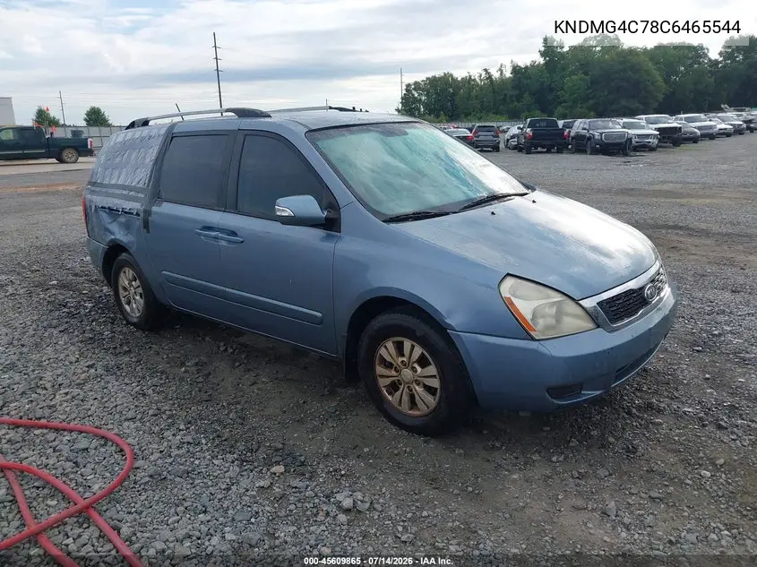 2012 Kia Sedona Lx VIN: KNDMG4C78C6465544 Lot: 45609865