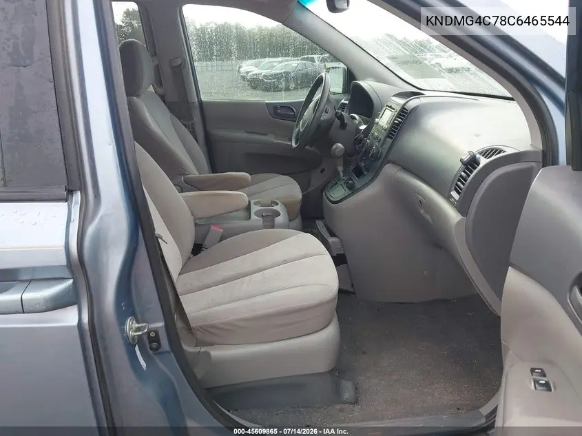 2012 Kia Sedona Lx VIN: KNDMG4C78C6465544 Lot: 45609865