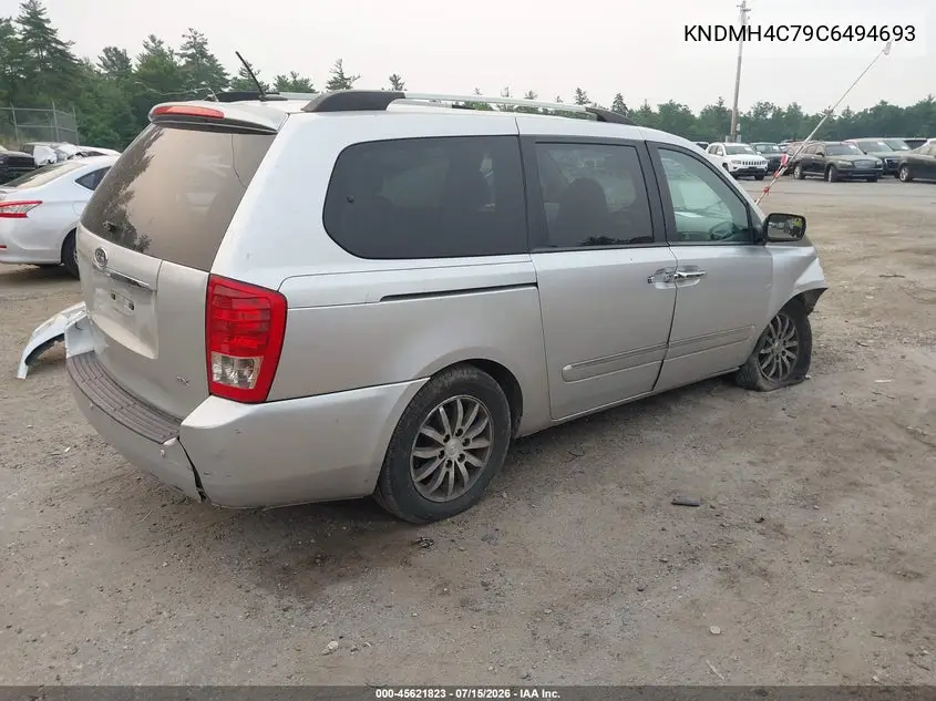 2012 Kia Sedona Ex VIN: KNDMH4C79C6494693 Lot: 45621823