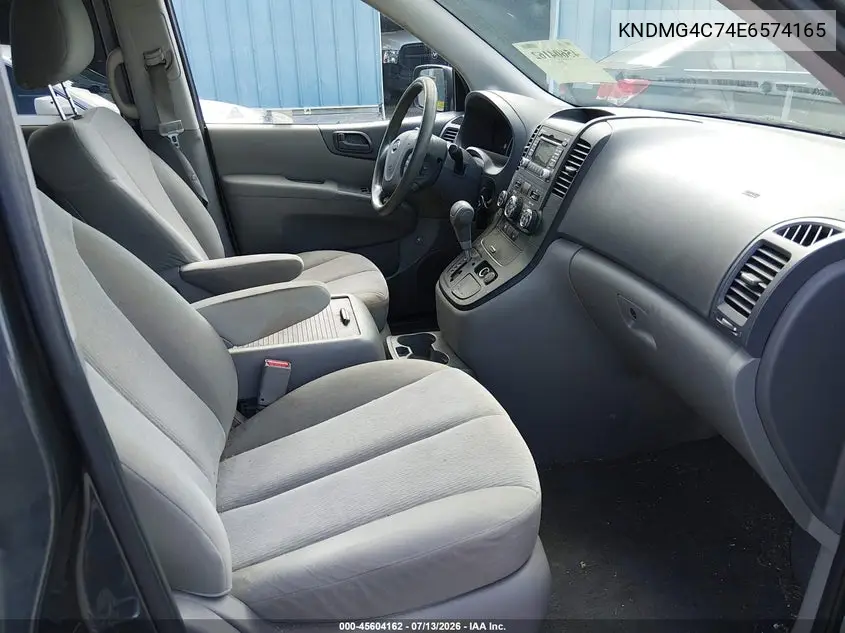 2014 Kia Sedona Lx VIN: KNDMG4C74E6574165 Lot: 45604162
