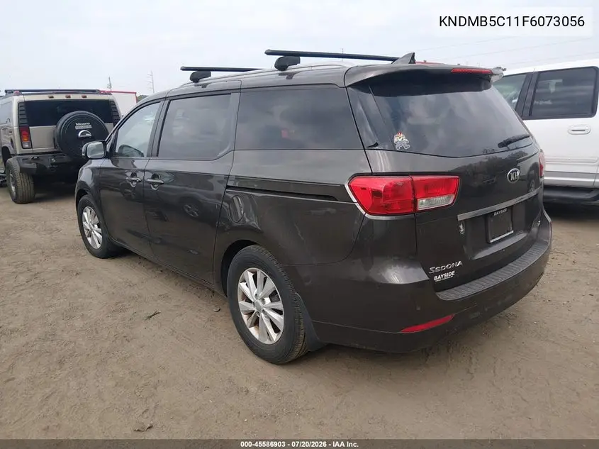 2015 Kia Sedona Lx VIN: KNDMB5C11F6073056 Lot: 45586903