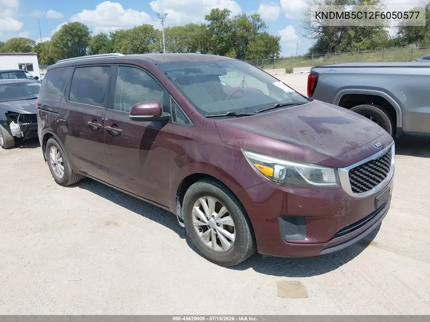 2015 Kia Sedona Lx VIN: KNDMB5C12F6050577 Lot: 45620008