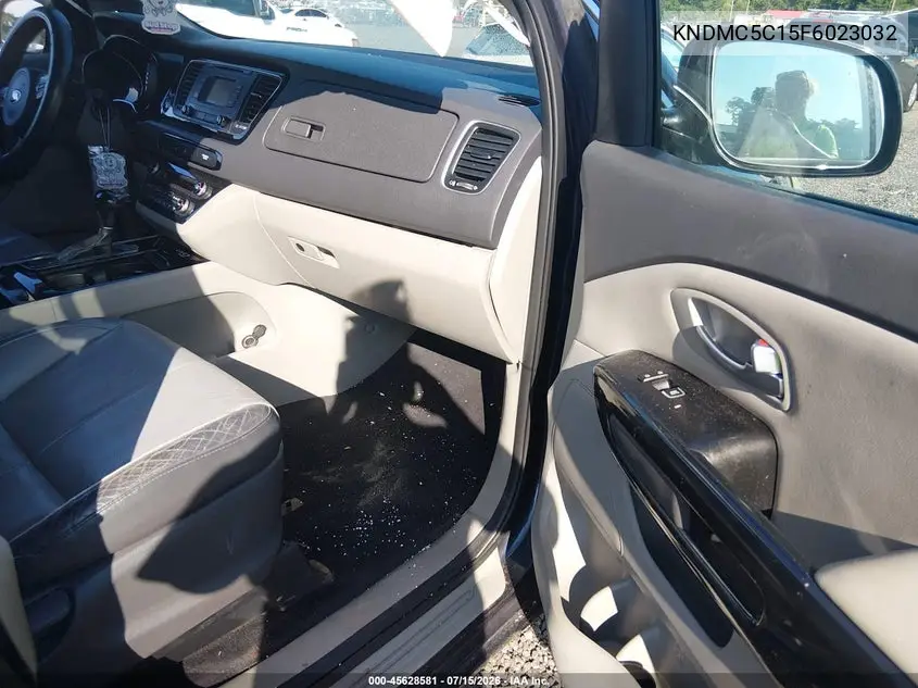 2015 Kia Sedona Ex VIN: KNDMC5C15F6023032 Lot: 45628581