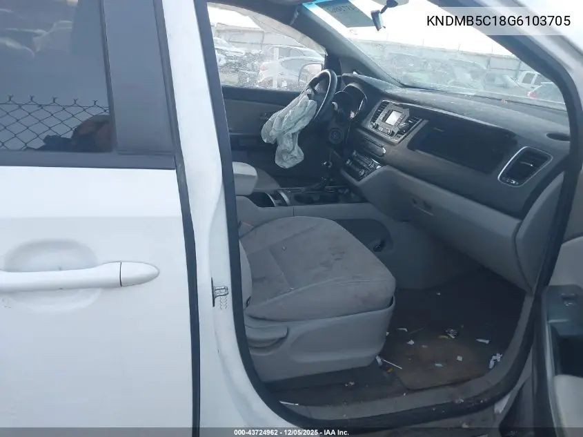 KNDMB5C18G6103705 2016 Kia Sedona Lx