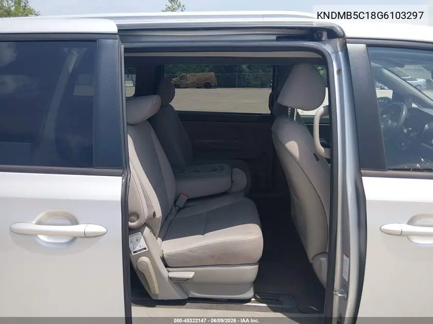 2016 Kia Sedona Lx VIN: KNDMB5C18G6103297 Lot: 45322147
