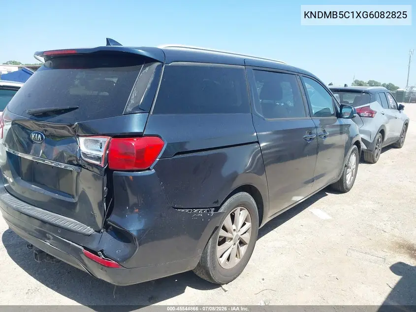 2016 Kia Sedona Lx VIN: KNDMB5C1XG6082825 Lot: 45544866