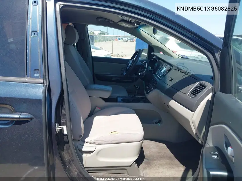 2016 Kia Sedona Lx VIN: KNDMB5C1XG6082825 Lot: 45544866
