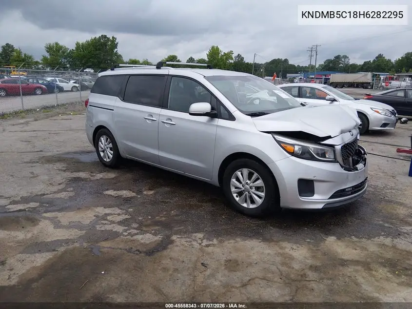 2017 Kia Sedona Lx VIN: KNDMB5C18H6282295 Lot: 45558343