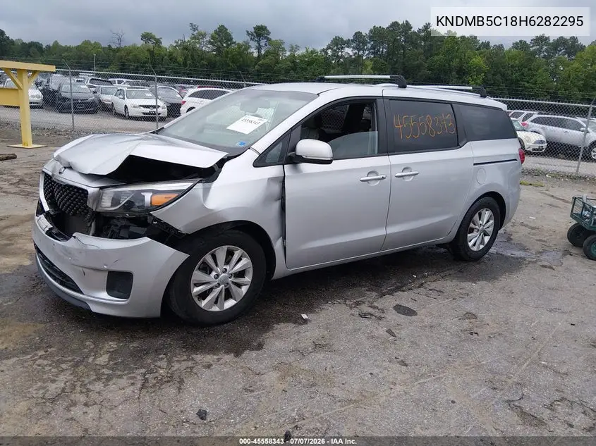 2017 Kia Sedona Lx VIN: KNDMB5C18H6282295 Lot: 45558343