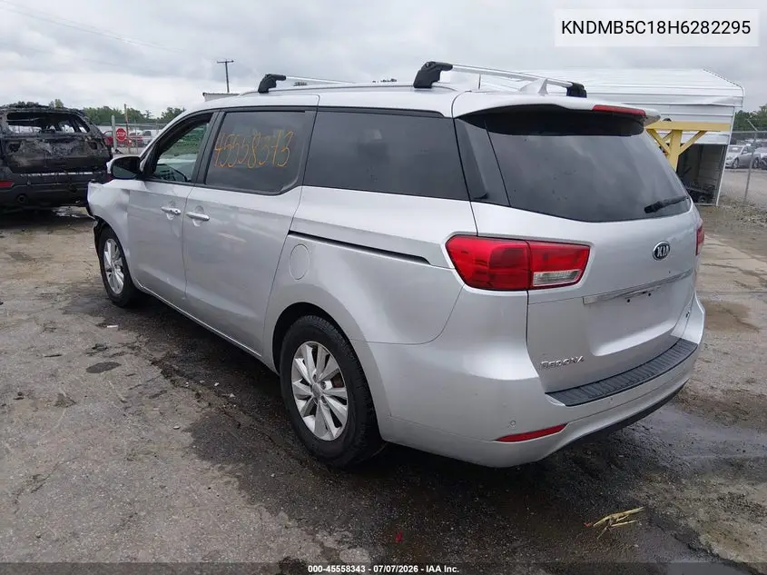 2017 Kia Sedona Lx VIN: KNDMB5C18H6282295 Lot: 45558343
