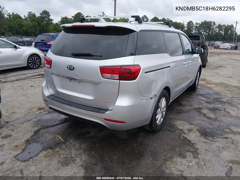 2017 Kia Sedona Lx VIN: KNDMB5C18H6282295 Lot: 45558343