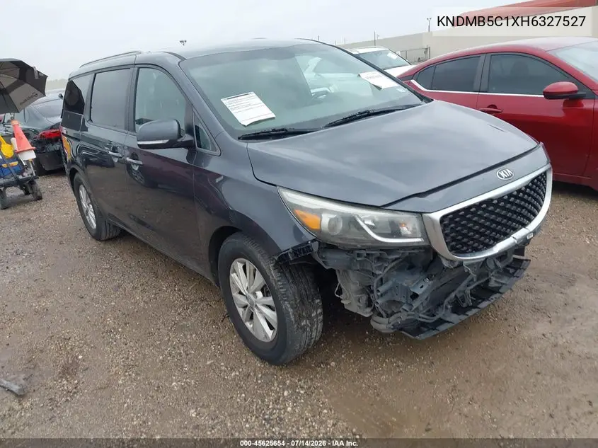 2017 Kia Sedona Lx VIN: KNDMB5C1XH6327527 Lot: 45625654