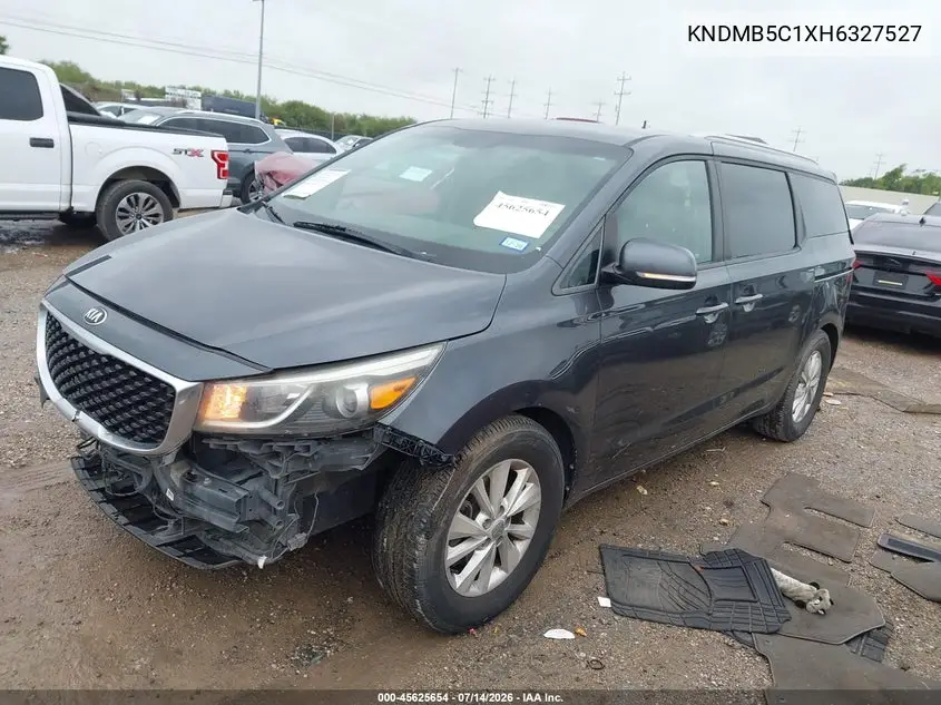 2017 Kia Sedona Lx VIN: KNDMB5C1XH6327527 Lot: 45625654