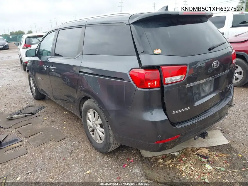 2017 Kia Sedona Lx VIN: KNDMB5C1XH6327527 Lot: 45625654
