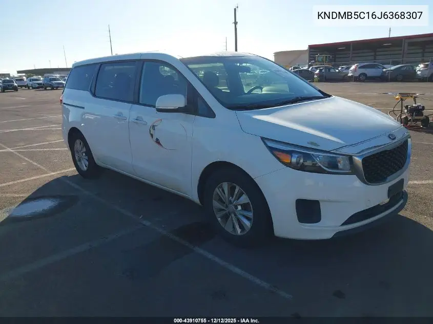 KNDMB5C16J6368307 2018 Kia Sedona Lx