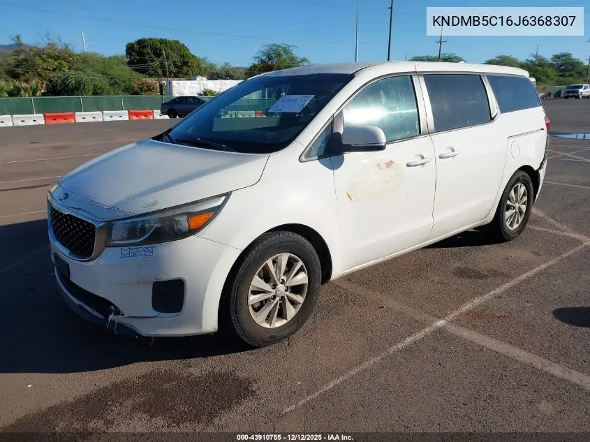 KNDMB5C16J6368307 2018 Kia Sedona Lx