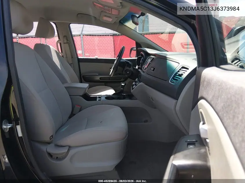 2018 Kia Sedona L VIN: KNDMA5C13J6373984 Lot: 45289435