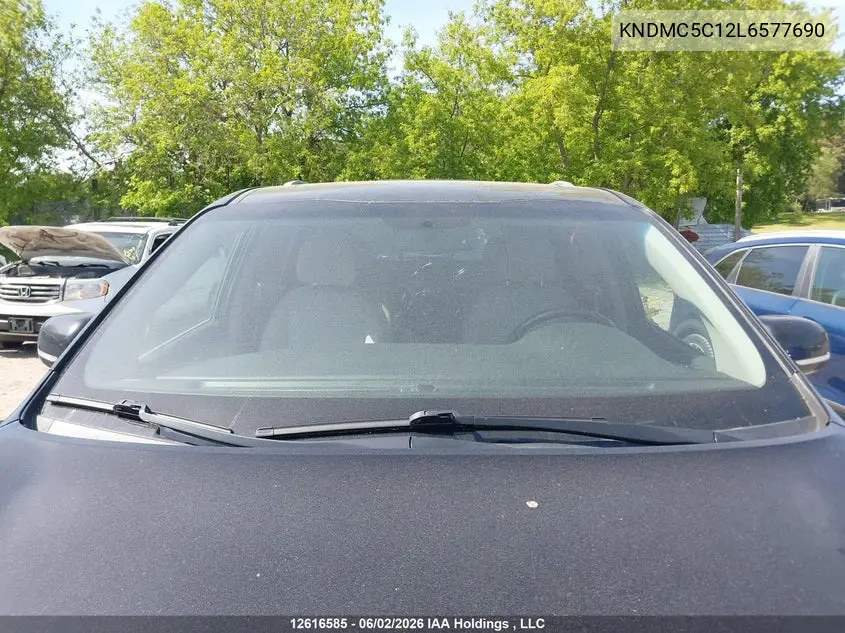 2020 Kia Sedona Ex/Sx VIN: KNDMC5C12L6577690 Lot: 12616585