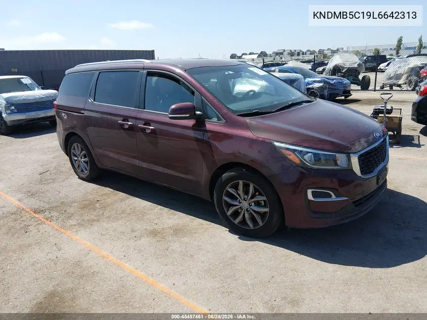2020 Kia Sedona Ex VIN: KNDMB5C19L6642313 Lot: 45457461