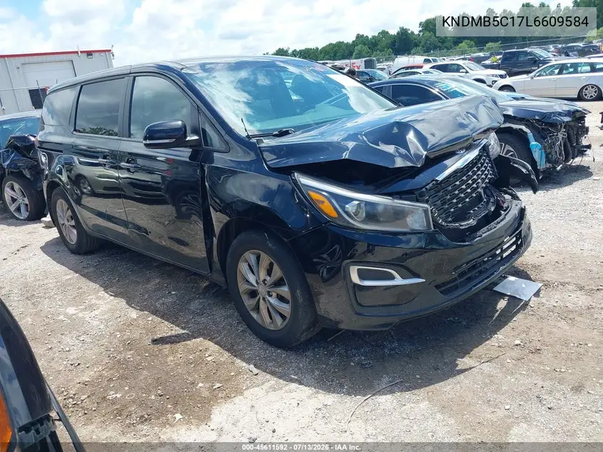 2020 Kia Sedona Lx VIN: KNDMB5C17L6609584 Lot: 45611592
