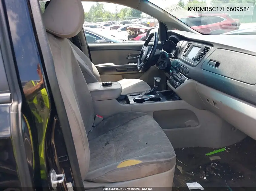 2020 Kia Sedona Lx VIN: KNDMB5C17L6609584 Lot: 45611592