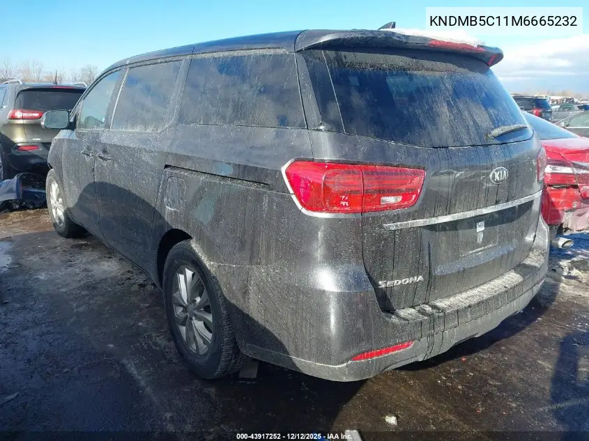 KNDMB5C11M6665232 2021 Kia Sedona Lx