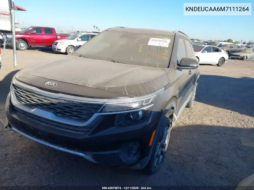 KNDEUCAA6M7111264 2021 Kia Seltos S