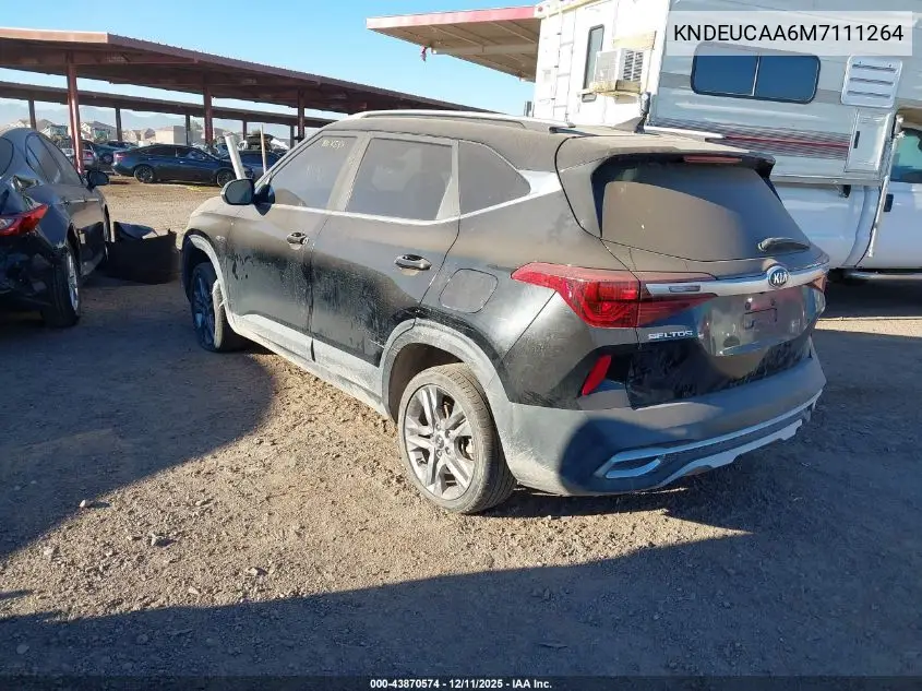 KNDEUCAA6M7111264 2021 Kia Seltos S