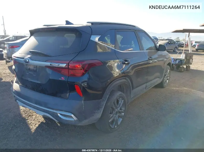 KNDEUCAA6M7111264 2021 Kia Seltos S