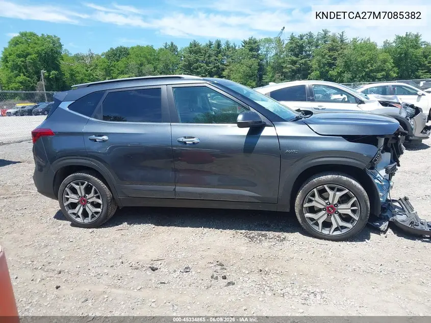 2021 Kia Seltos Sx Turbo VIN: KNDETCA27M7085382 Lot: 45334865