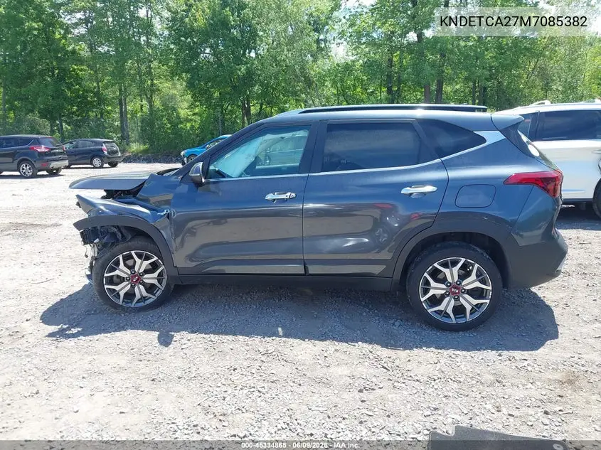 2021 Kia Seltos Sx Turbo VIN: KNDETCA27M7085382 Lot: 45334865