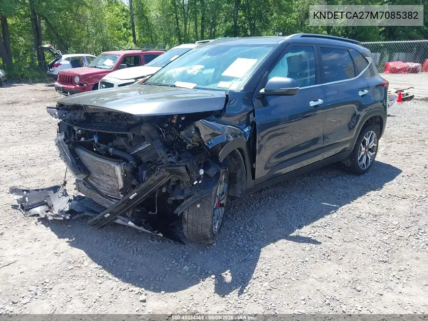 2021 Kia Seltos Sx Turbo VIN: KNDETCA27M7085382 Lot: 45334865