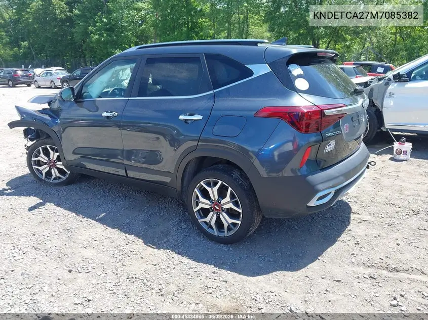 2021 Kia Seltos Sx Turbo VIN: KNDETCA27M7085382 Lot: 45334865