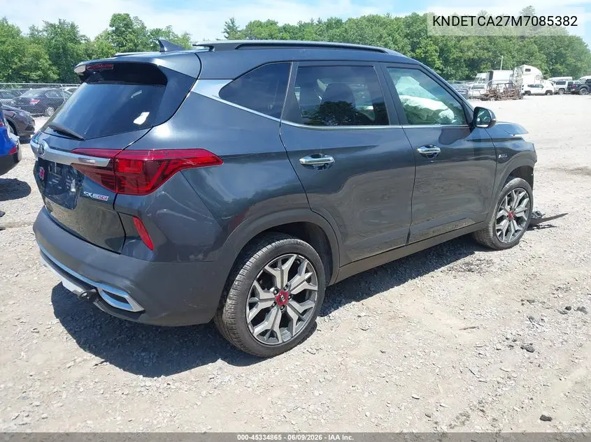 2021 Kia Seltos Sx Turbo VIN: KNDETCA27M7085382 Lot: 45334865