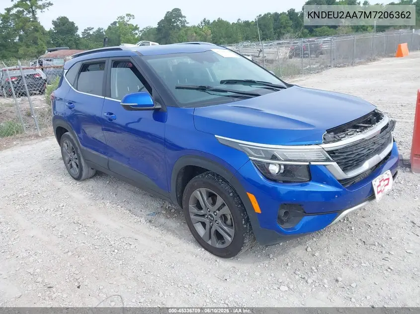 2021 Kia Seltos S VIN: KNDEU2AA7M7206362 Lot: 45336709