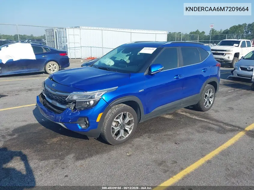 2021 Kia Seltos Ex VIN: KNDERCAA6M7209664 Lot: 45339158