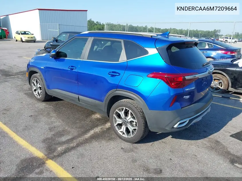 2021 Kia Seltos Ex VIN: KNDERCAA6M7209664 Lot: 45339158