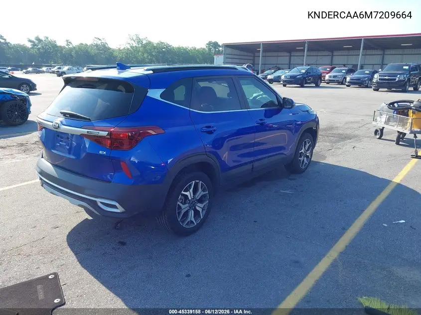 2021 Kia Seltos Ex VIN: KNDERCAA6M7209664 Lot: 45339158