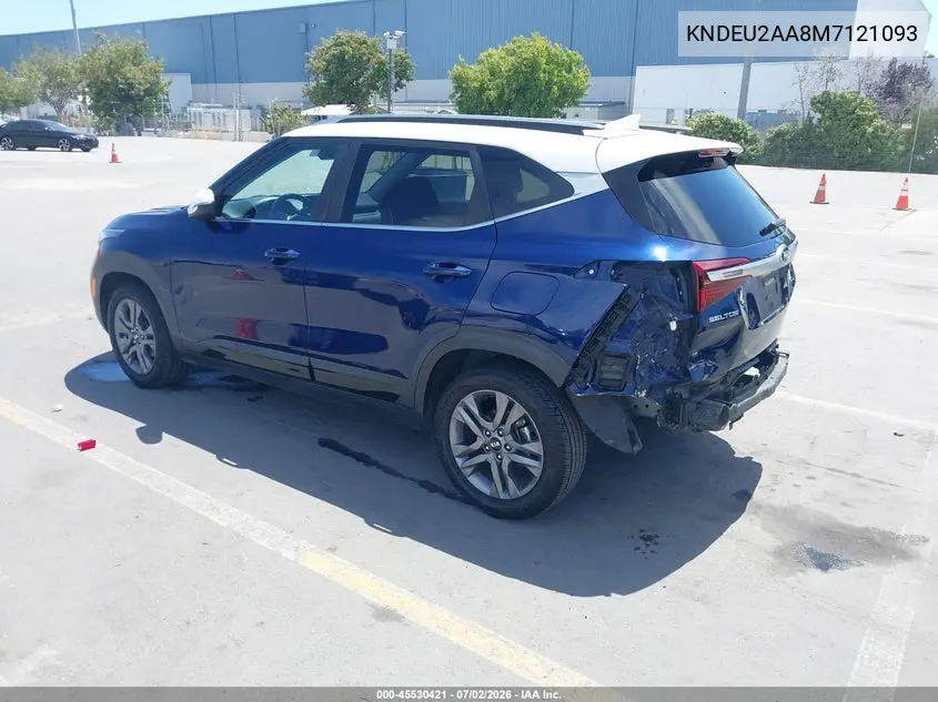 2021 Kia Seltos S VIN: KNDEU2AA8M7121093 Lot: 45530421