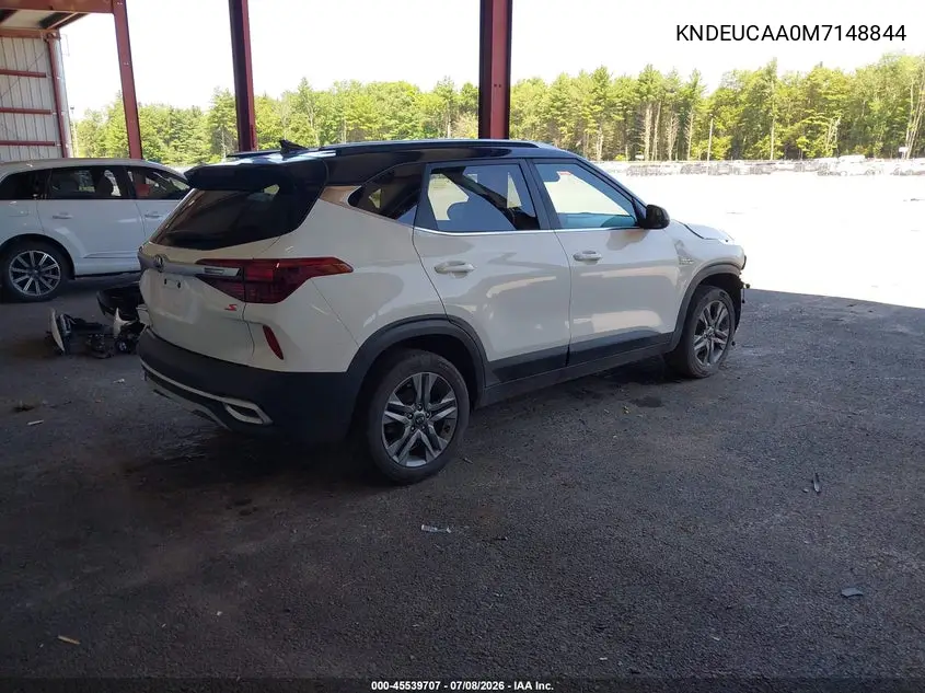 2021 Kia Seltos S VIN: KNDEUCAA0M7148844 Lot: 45539707