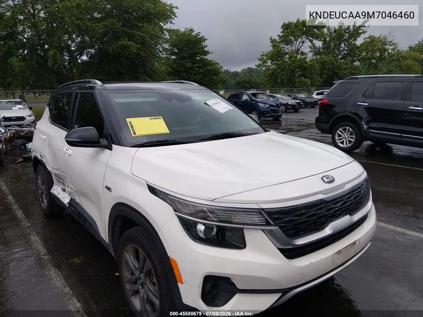 2021 Kia Seltos S VIN: KNDEUCAA9M7046460 Lot: 45580679