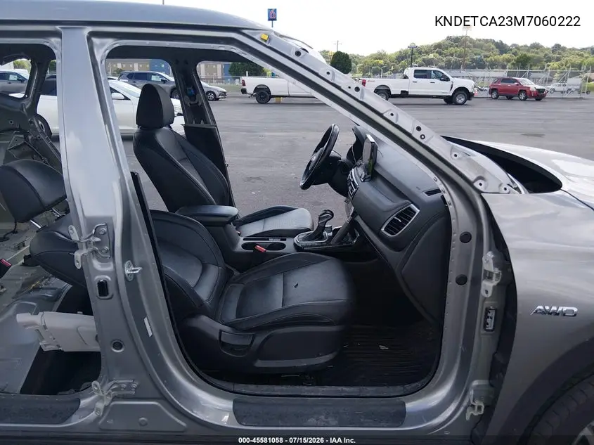 2021 Kia Seltos Sx Turbo VIN: KNDETCA23M7060222 Lot: 45581058