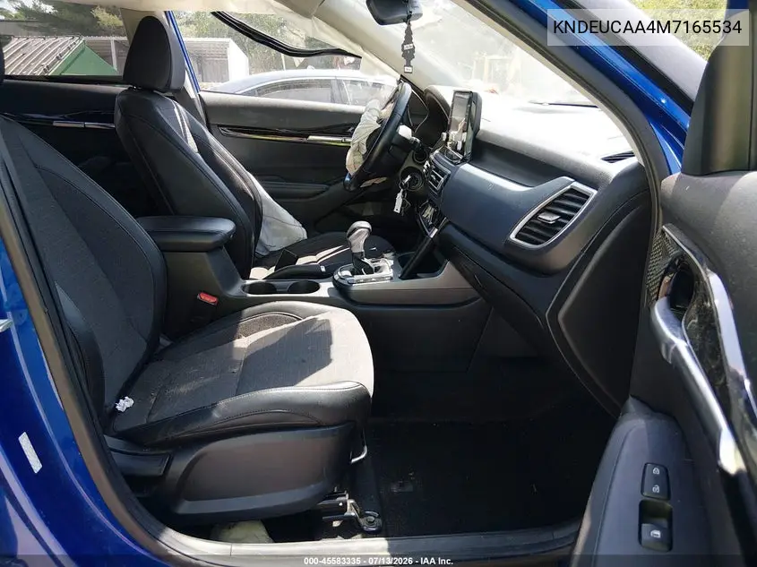 2021 Kia Seltos S VIN: KNDEUCAA4M7165534 Lot: 45583335
