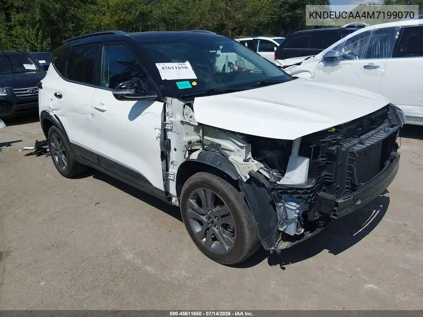 2021 Kia Seltos S VIN: KNDEUCAA4M7199070 Lot: 45611650