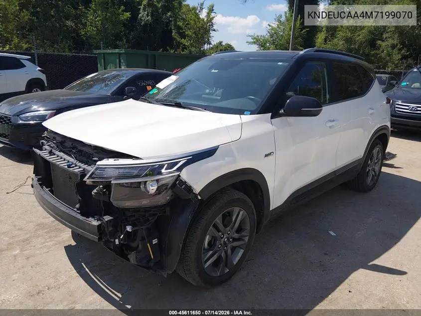 2021 Kia Seltos S VIN: KNDEUCAA4M7199070 Lot: 45611650
