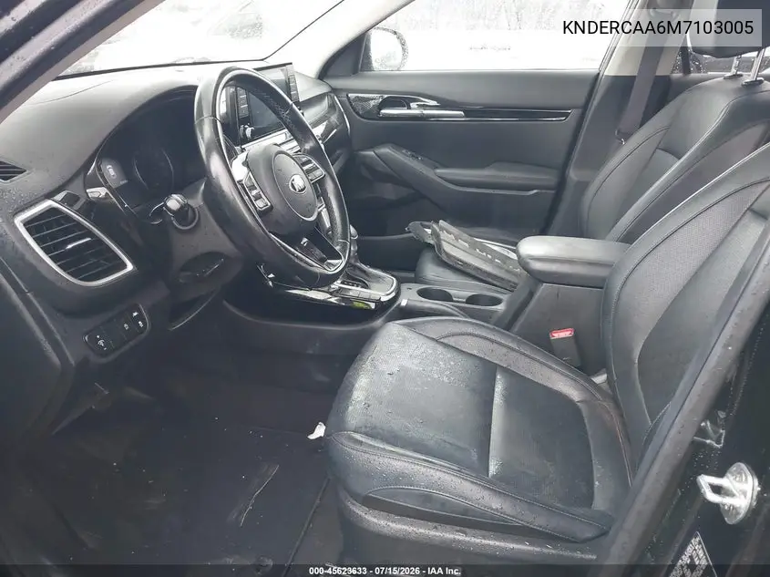 2021 Kia Seltos Ex VIN: KNDERCAA6M7103005 Lot: 45623633