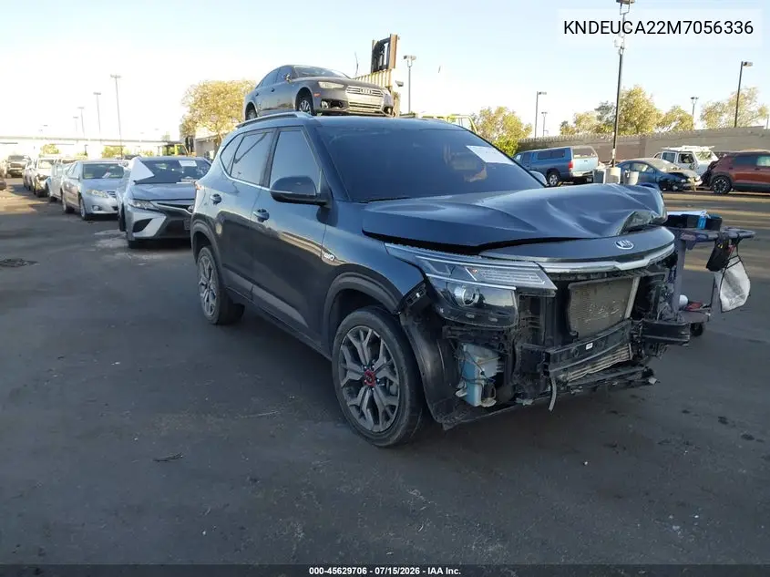 2021 Kia Seltos S Turbo VIN: KNDEUCA22M7056336 Lot: 45629706