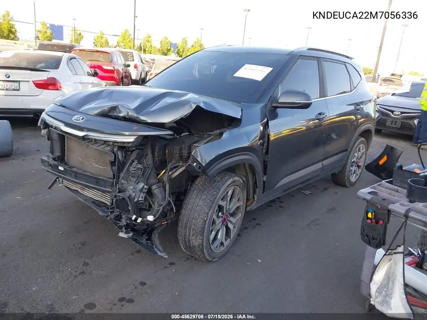 2021 Kia Seltos S Turbo VIN: KNDEUCA22M7056336 Lot: 45629706