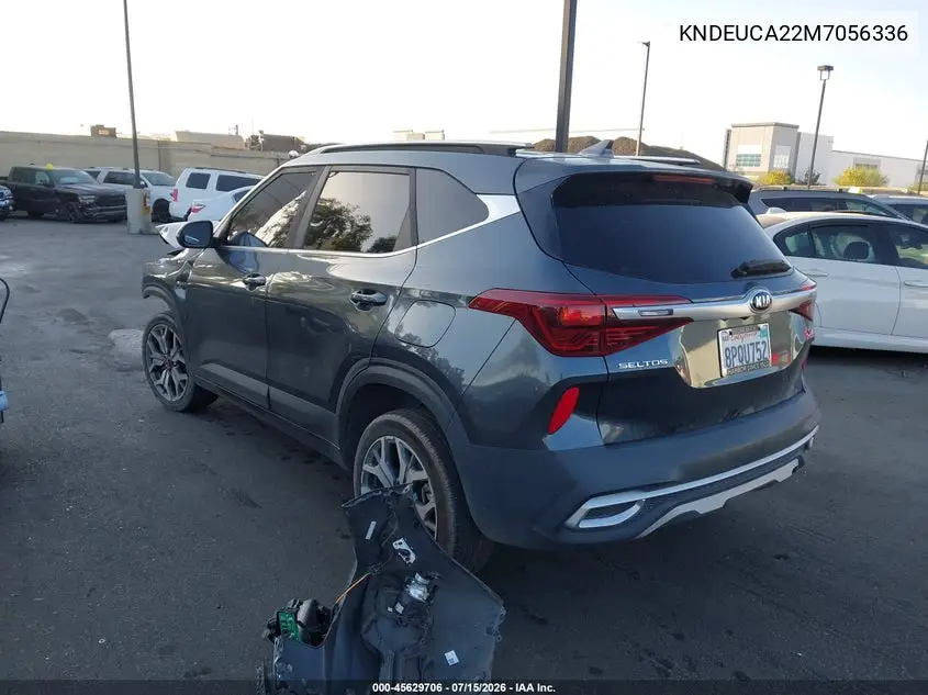 2021 Kia Seltos S Turbo VIN: KNDEUCA22M7056336 Lot: 45629706