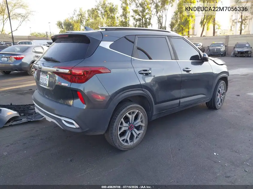 2021 Kia Seltos S Turbo VIN: KNDEUCA22M7056336 Lot: 45629706